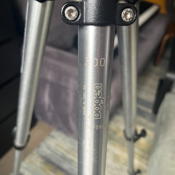 Manfrotto Bogen 3001 professional photo tripod 3025 head - Picture 5 of 5